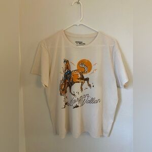 Morgan Wallen Rodeo Graphic Cropped T-Shirt - XL